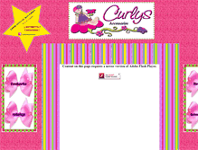 Tablet Screenshot of curlys.com.mx